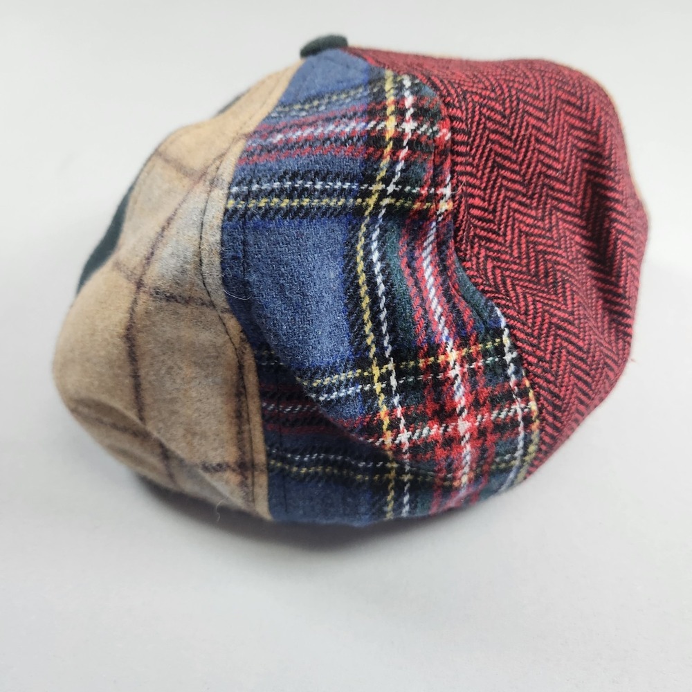 Boston Scally Christmas 'Nutcracker' 8-Panel Patchwork Cap - Small - Picture 2 of 4
